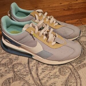 Nike Gray and Blue Sneakers